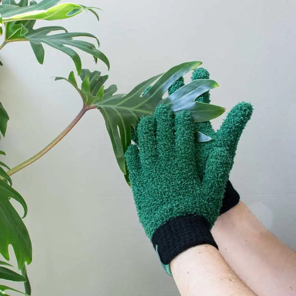 Love Leaf Gloves-Microfiber dusting Gloves Botanopia