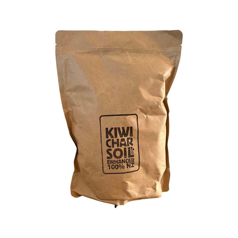 Kiwi Char Soil Enhancer 100%NZ 3 Litre Bag Kiwi Char